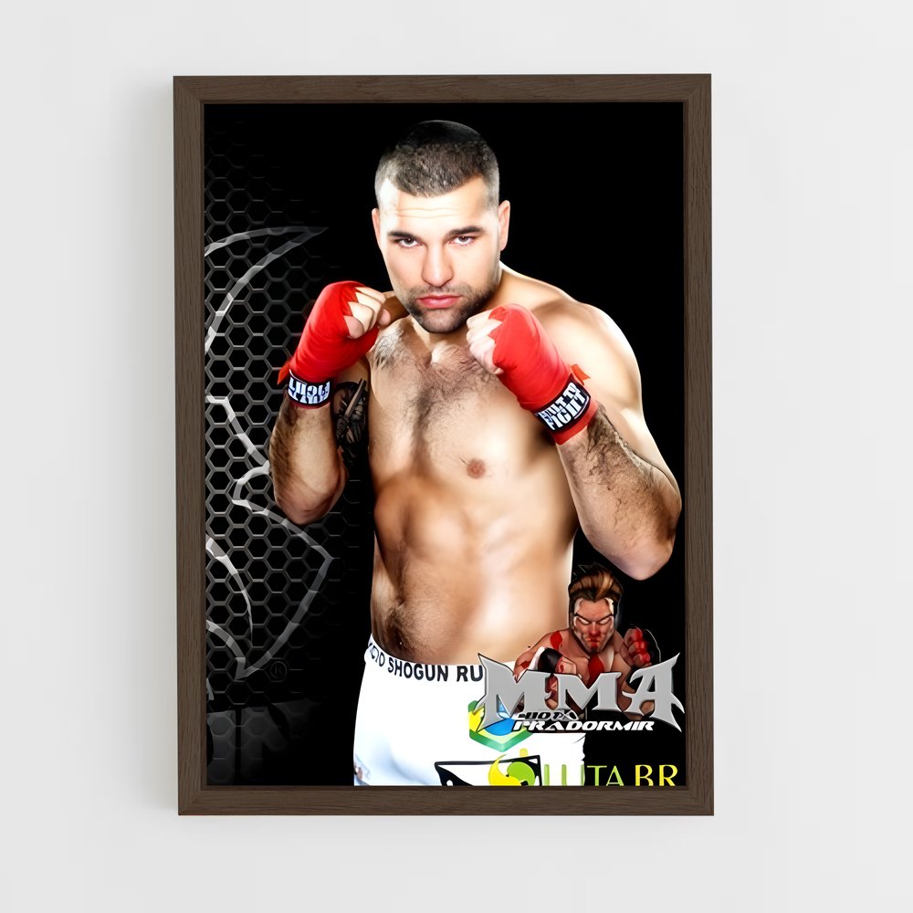 Poster Champion de Combat – affiche MMA (vue 5)